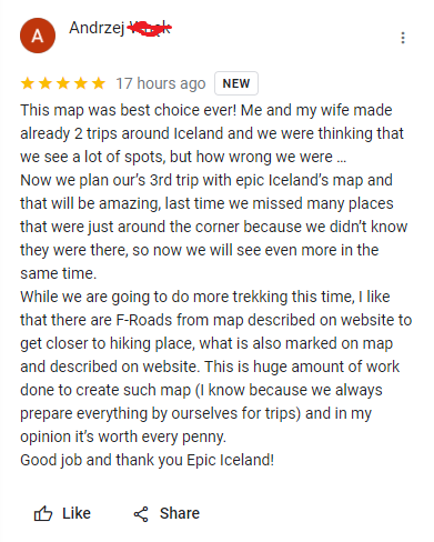 epic iceland map review