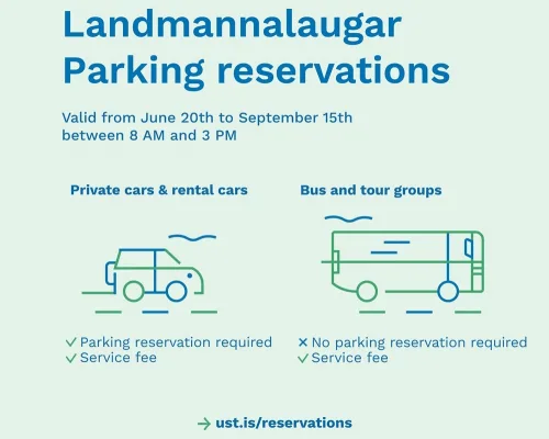 Landmannalaugar parking reservation