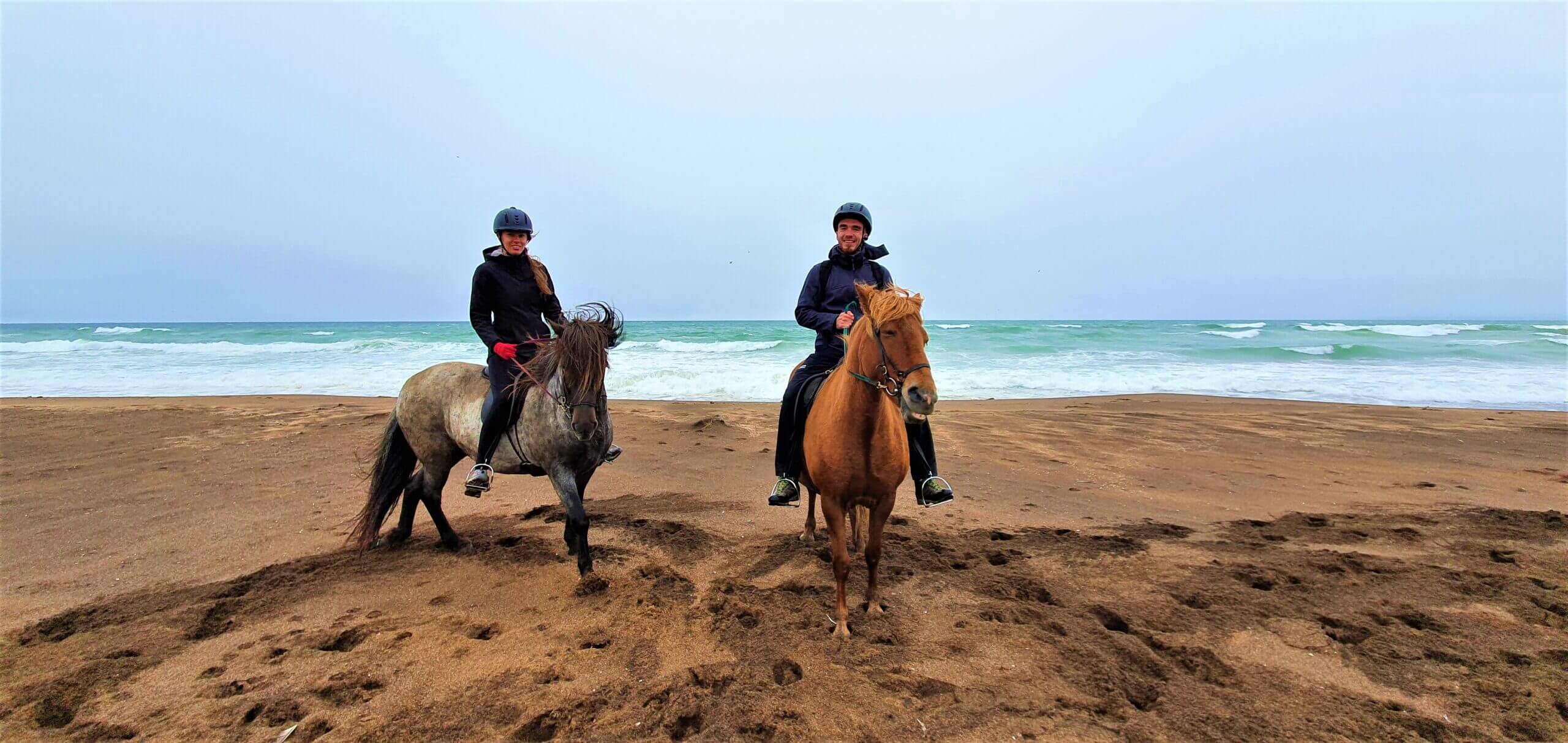 icelandic horse riding snaefellsnes beach