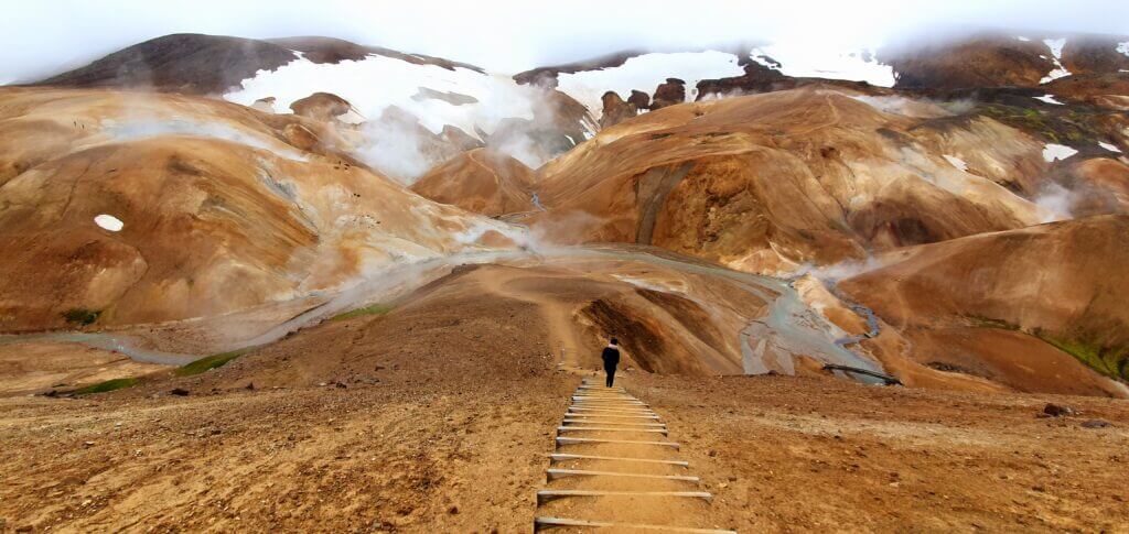 kerlingarfjoll hveradalir stairs