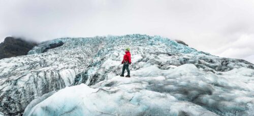 troll skaftafell long glacier hike