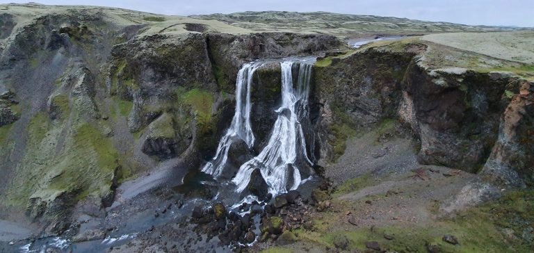 Fagrifoss waterfall Iceland