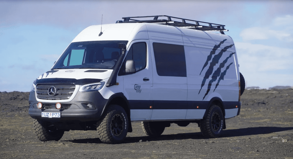 super jeep campervan iceland