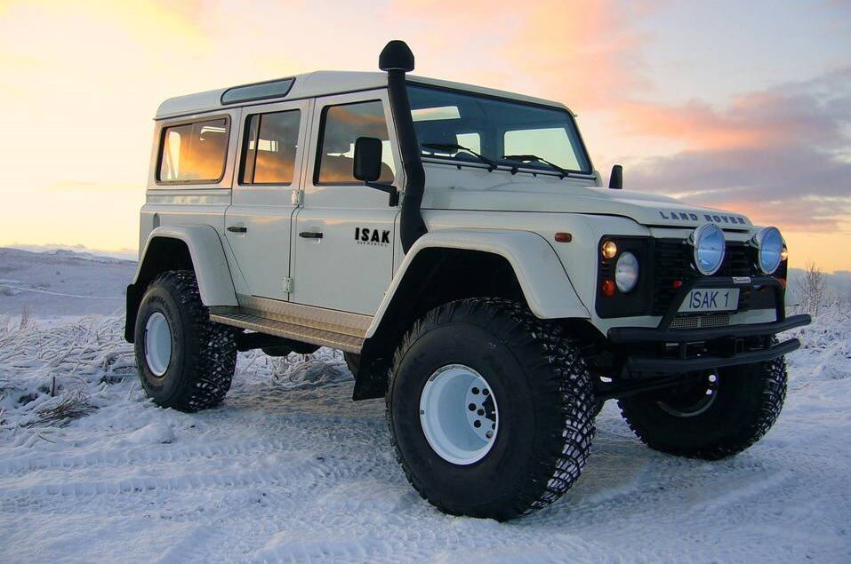 super jeep in iceland isak