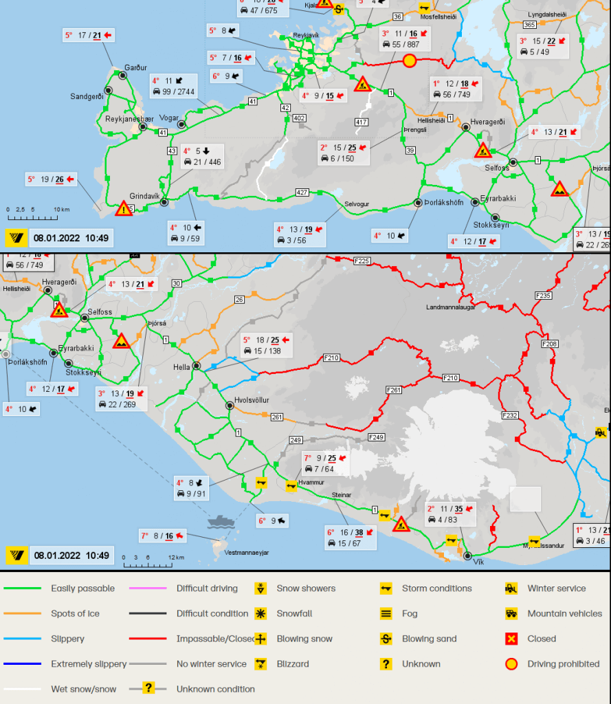 Icelandic Road System Epic Iceland 2024   Closed Impassable Road Iceland 889x1024 