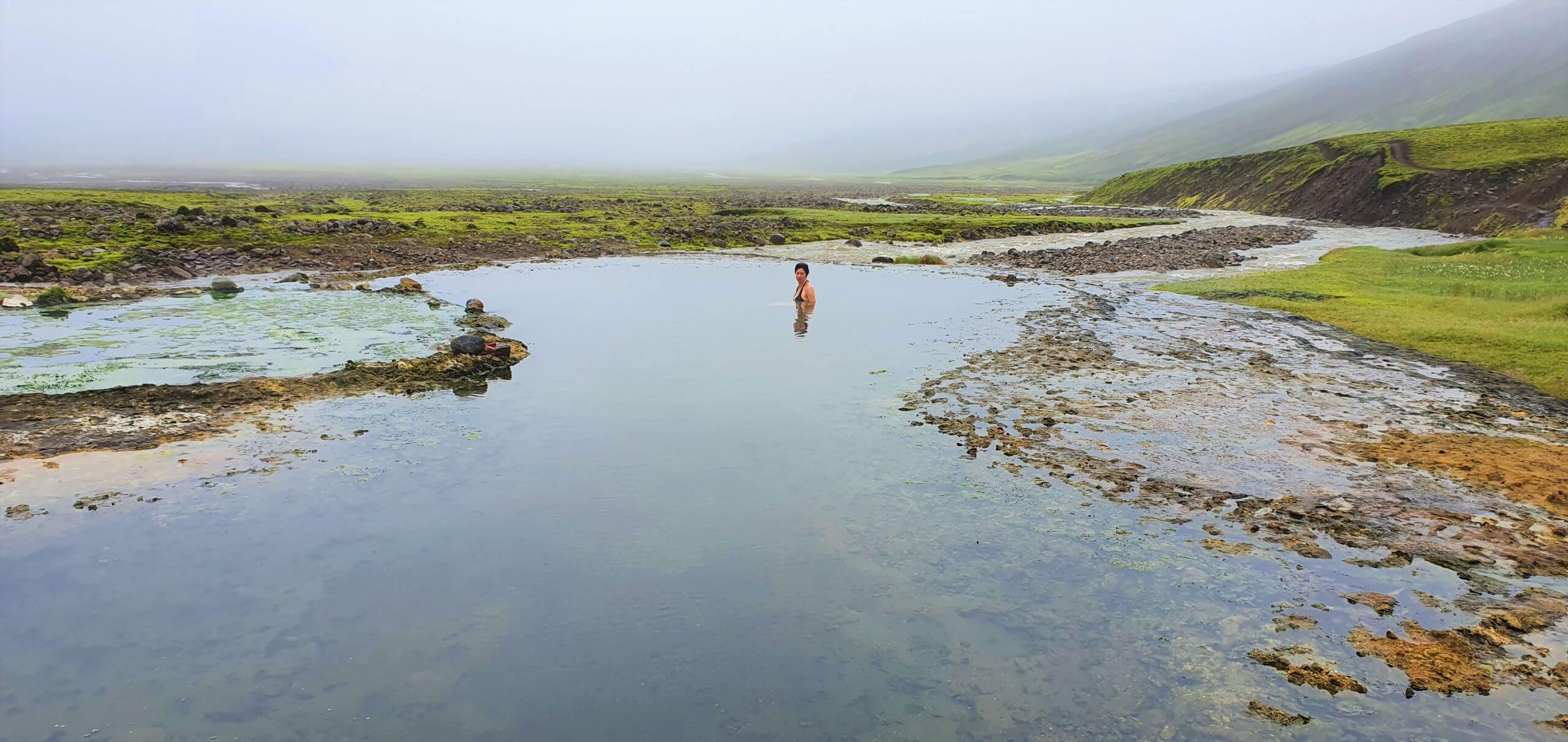 zwemmen Fantasie zuur Day 6 - Hidden hot spring, Canyon and Road - Epic Iceland 2022