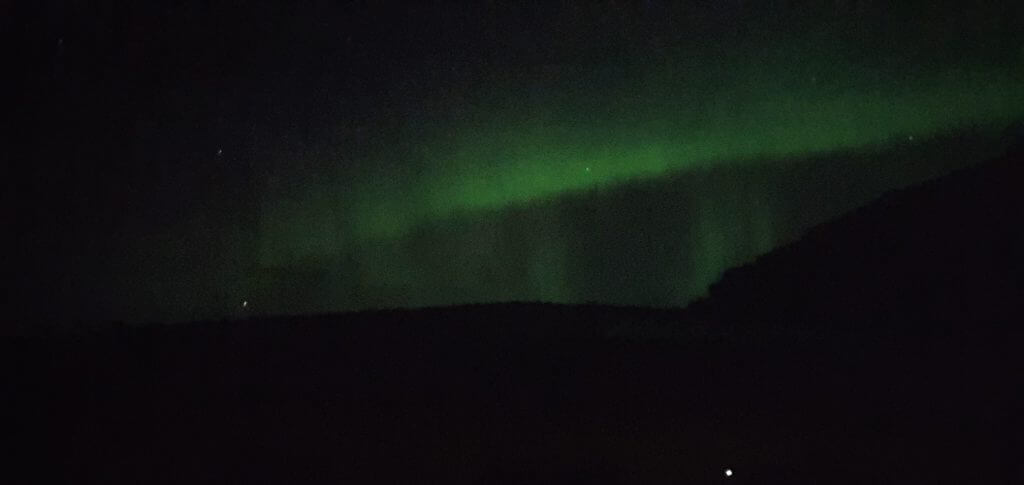 northern lights Rauðaberg