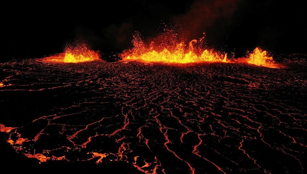 meradalir volcano eruption iceland 2022