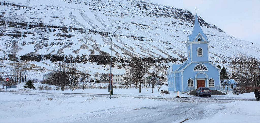 Seyðisfjörður in winter