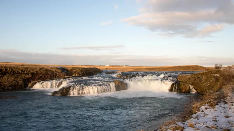 Ægissíðufoss waterfall Iceland