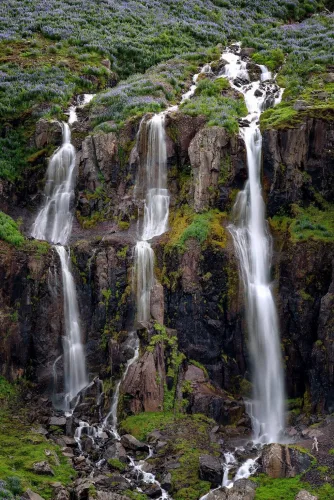 Búðareyrarfoss waterfall Iceland