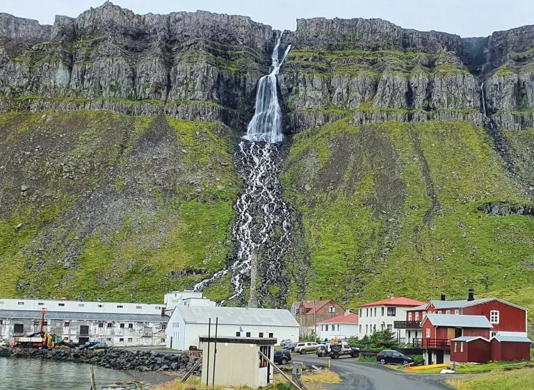 Djúpavíkurfoss waterfall Iceland