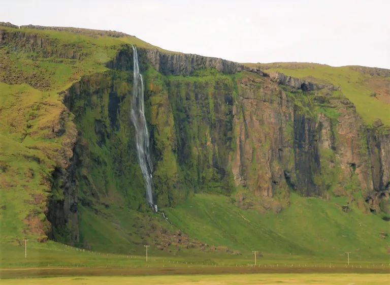 Drifandi waterfall Iceland