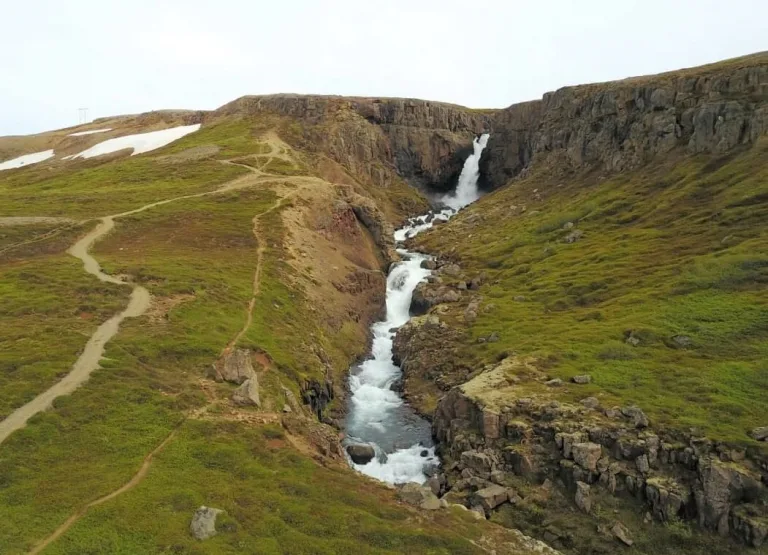 Fardagafoss waterfall Iceland
