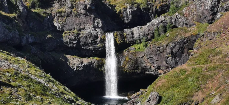 Gilsárfoss waterfall Iceland