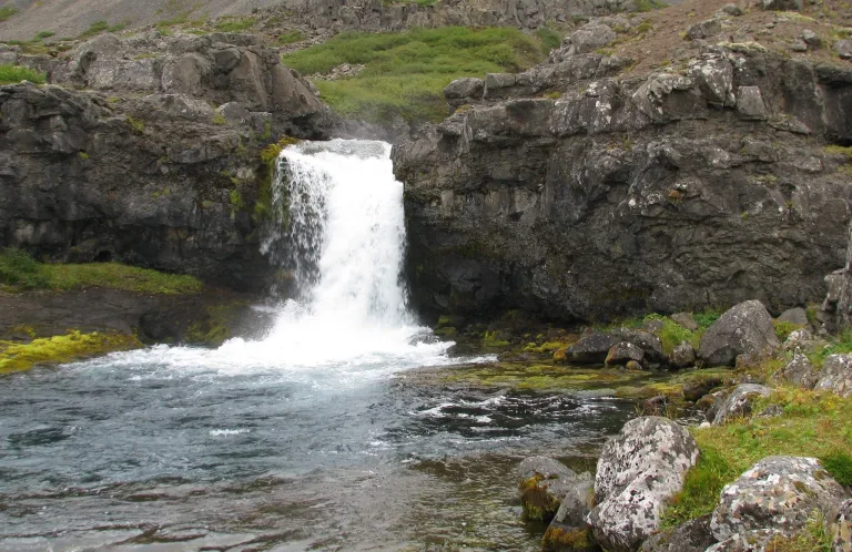 Göngumannafoss waterfall Iceland
