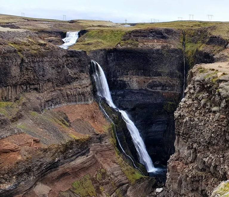 Granni waterfall Iceland