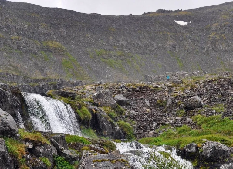 Hæstahjallafoss waterfall Iceland