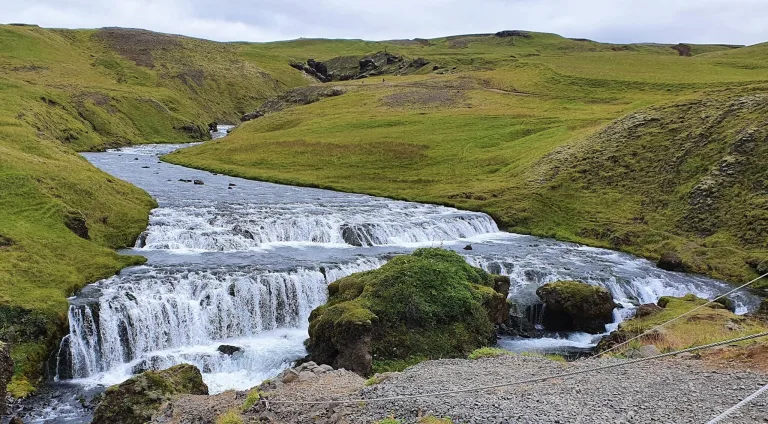 Hestavaðsfoss waterfall Iceland