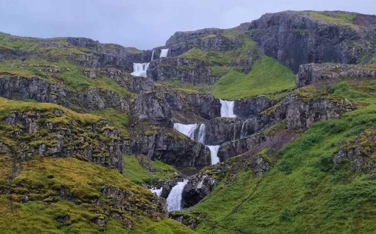 Klifbrekkufoss waterfall Iceland