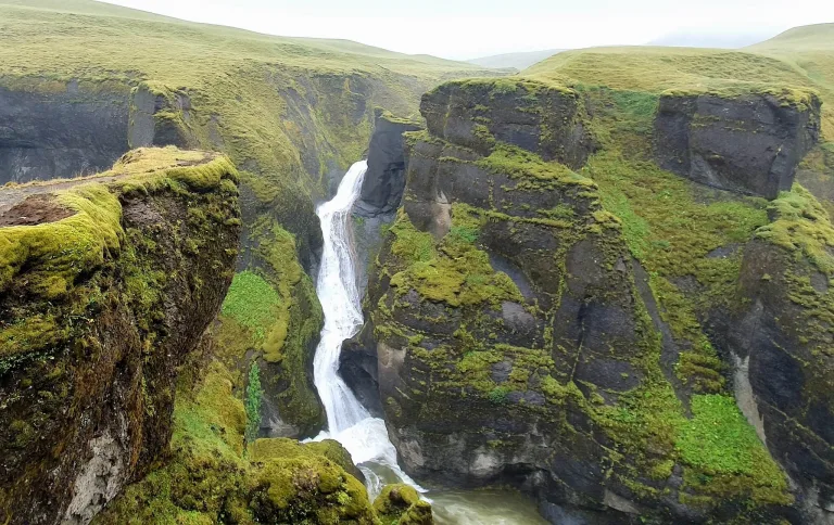 Mögáfoss waterfall Iceland