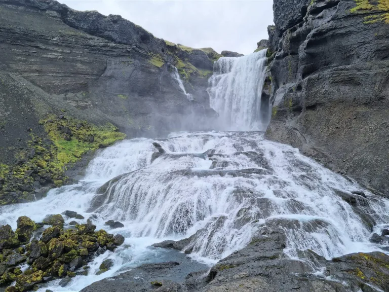 Ófærufoss waterfall Iceland