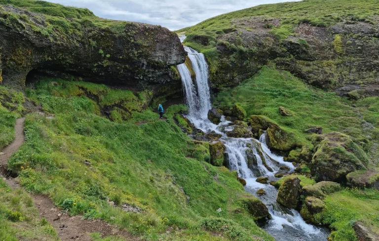 Selvallafoss waterfall Iceland