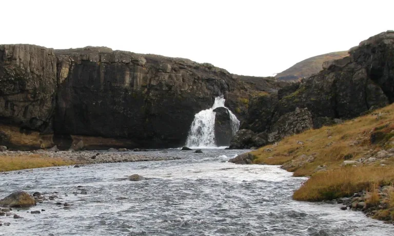 Skorhagafoss waterfall Iceland