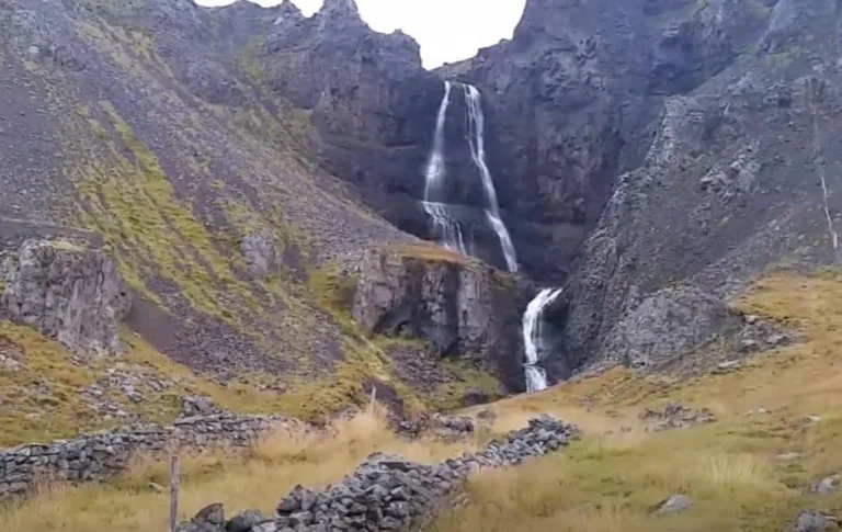 Staðarfoss waterfall Iceland