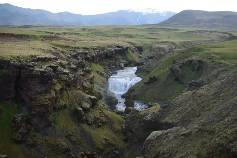 Steinbogafoss waterfall Iceland