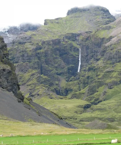 Stigafoss waterfall Iceland