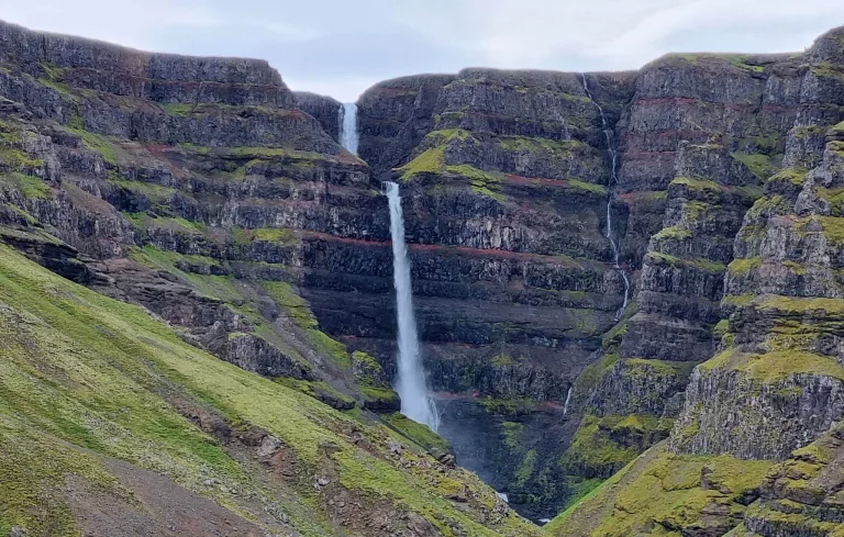 Strútsfoss waterfall Iceland