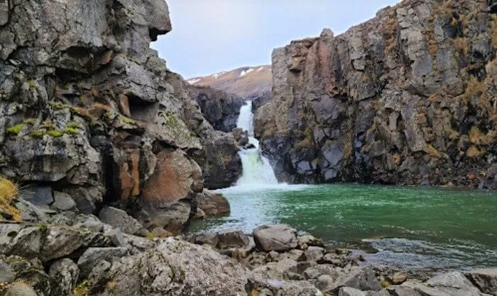 Tófufoss waterfall Iceland