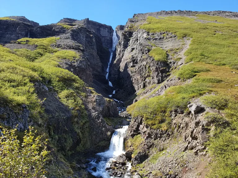 Valagil waterfall Iceland