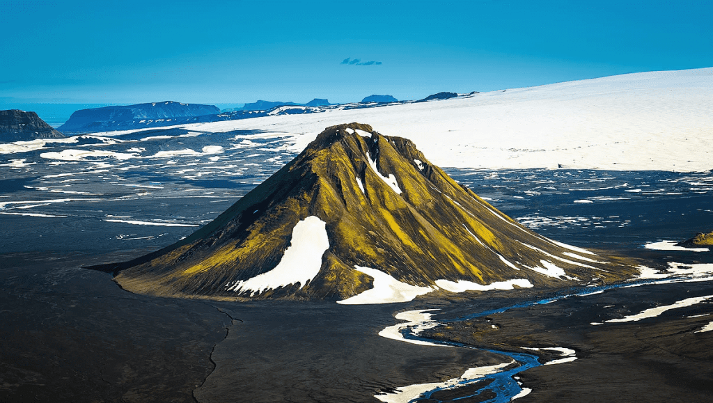 Maelifell highlands Iceland