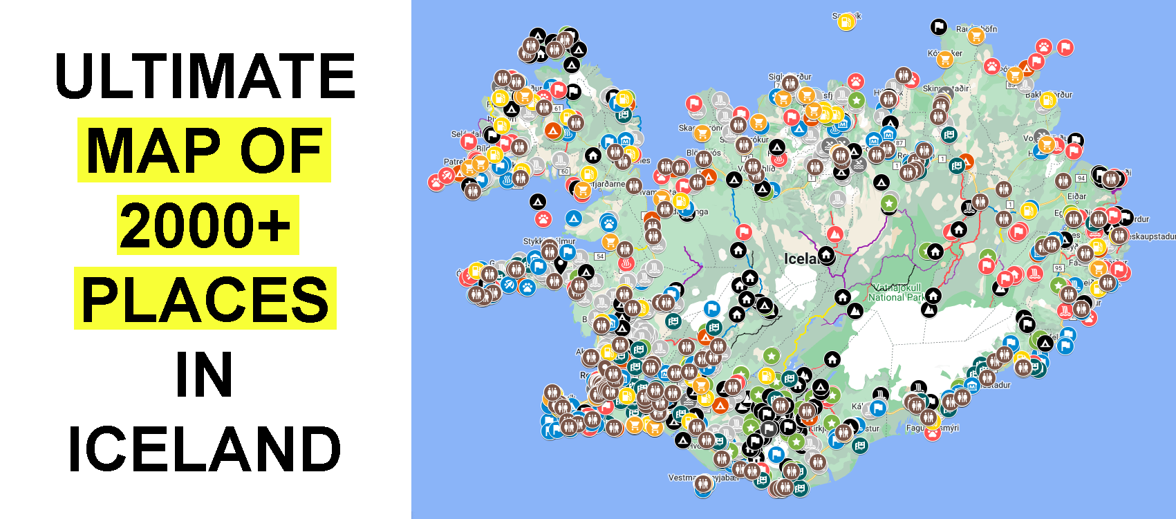 Icelandic Inspiration For 2025 Epic Iceland Travel Blog Guide Ultimate Map Iceland Places