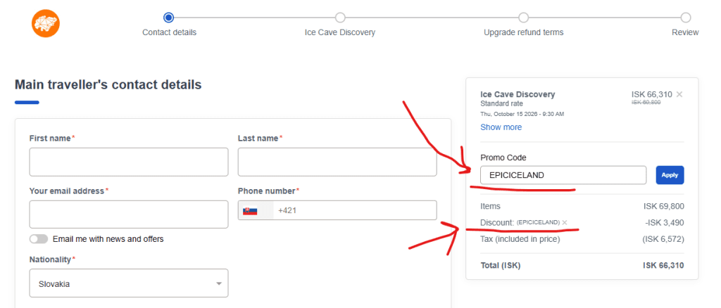 local guide of vatnajokull iceland coupon code