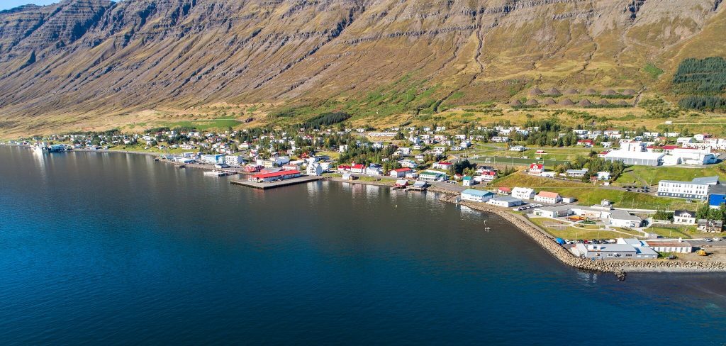 Neskaupstadur eastfjords town iceland
